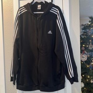 Adidas zip up hoodie size 2X